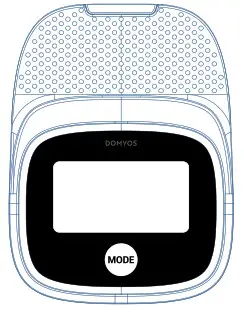 DOMYOS FRO120 Rowing Machine Essential - Display