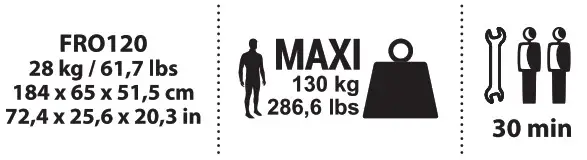 DOMYOS FRO120 Rowing Machine Essential - ICON