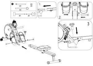 DOMYOS FRO120 Rowing Machine Essential - SECURITY 11