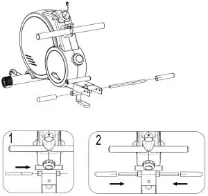 DOMYOS FRO120 Rowing Machine Essential - SECURITY 4