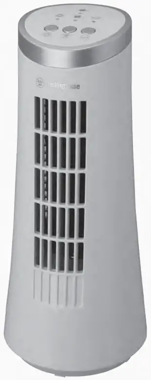 Westinghouse WSFTKWA002 12 Inch Oscillating Tower Fan