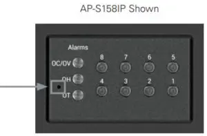 AtlasIED AP S15HRIP IP Power Distribution Systems - Factory Reset Switch
