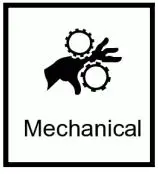 MEGA Deco Flex L 6pc Single Point Mounting Clips - Protection Against Mechanical Hazards