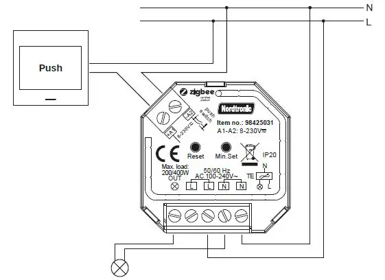 Nordtronic Box Dimmer Zigbee fig 3