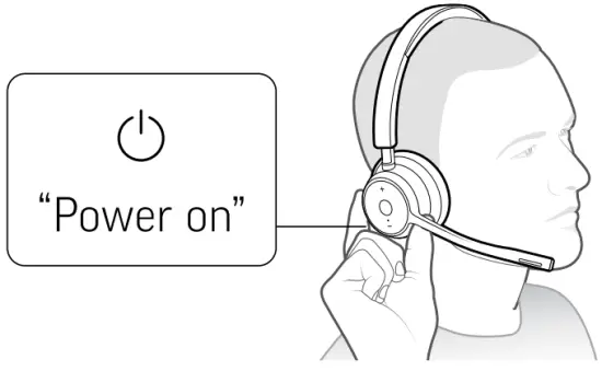 poly VOYAGER 4300 UC Series Headset C1