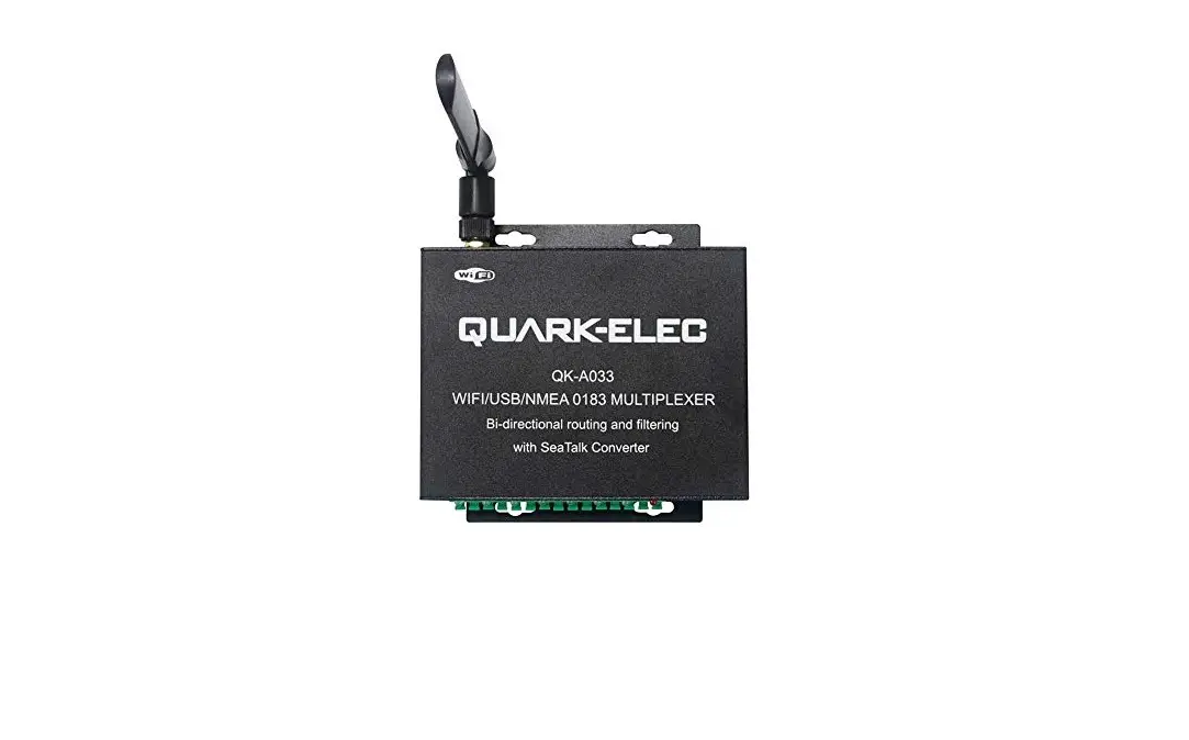 Quark-elec Qk-a033 Bi-directional Nmea 0183 Multiplexer With Seatalk Converter User Guide