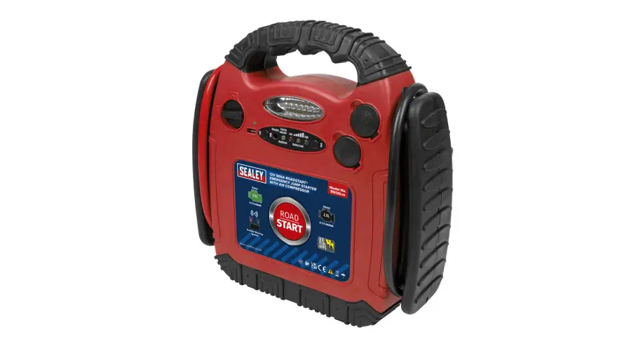 Sealey Rs132.v5 Emergency Jump Starter With Air Compressor 12v 900 Peak Amps Instruction Manual Sealey Rs132.v5 Emergency Jump Starter With Air Compressor 12v 900 Peak Amps Instruction Manual