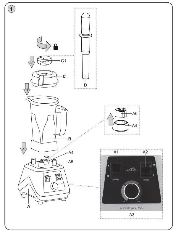 ETA210090000-Vital-Blend-MINI-Table-Blender-FIG 1