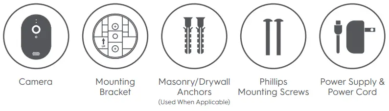 GE Lighting 93129825 Outdoor Wired Smart Camera - INCLUDED