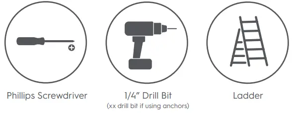 GE Lighting 93129825 Outdoor Wired Smart Camera - Ladder