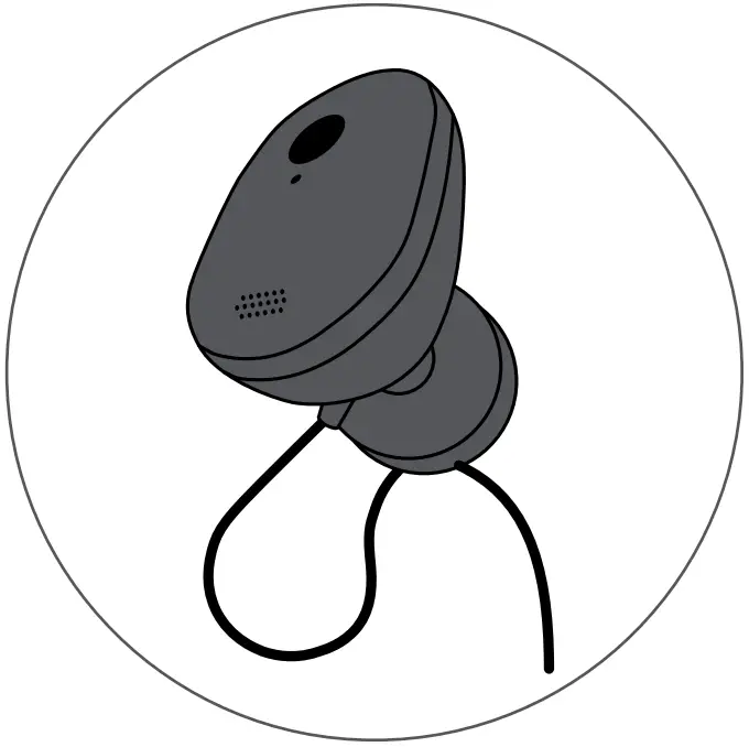 GE Lighting 93129825 Outdoor Wired Smart Camera - Plug