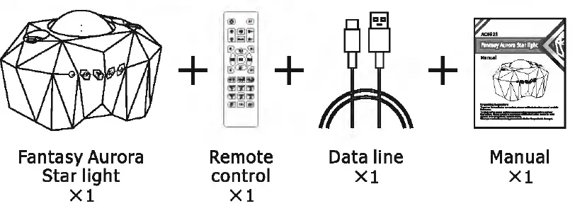 Aurora AC6923 Fantasy Star Projector-1