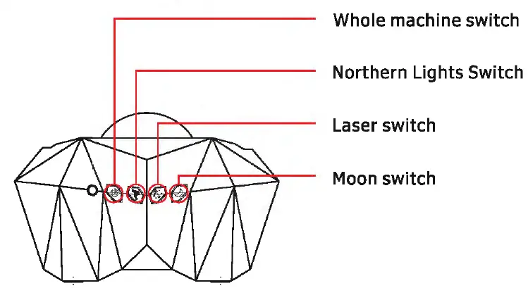 Aurora AC6923 Fantasy Star Projector-2