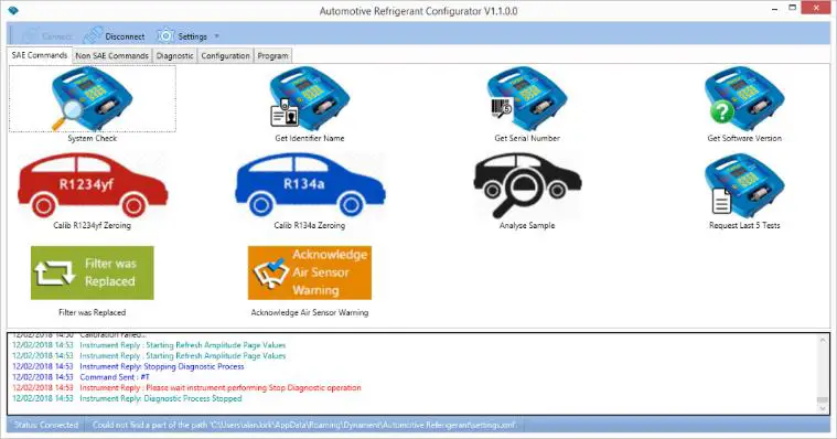 INSTRUMART-SS980-Mentor-Refrigerant-Identifier-Communications-fig-1