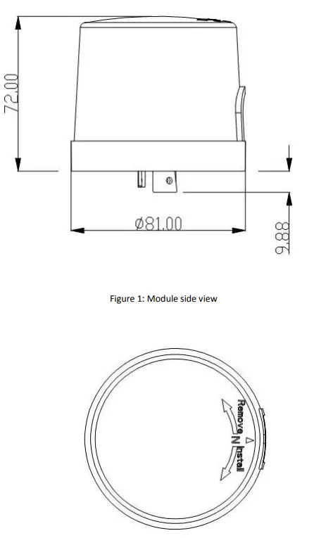 NEMA GPRS Wireless Single Light Controller-