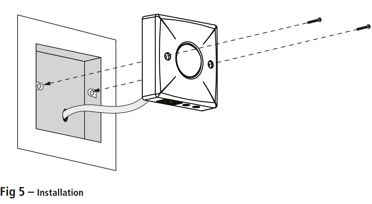 TIMEGUARD ST910 Motion Sensor PIR Light Switch 2 Wire - entrapment