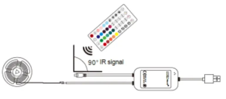 Lefei CSTR0504 LED strip lights - app 10
