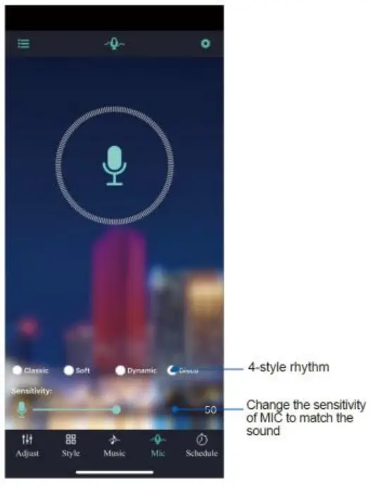 Lefei CSTR0504 LED strip lights - app 4