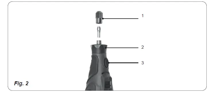 FERM CTM1016 Cordless Multifunction Tool 12 V 1.5 Ah fig 2