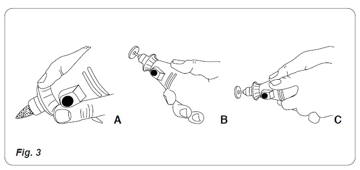 FERM CTM1016 Cordless Multifunction Tool 12 V 1.5 Ah fig 3