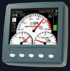 OXE DIESEL OXE200 Display System - THE 3.5” DISPLAY UNIT