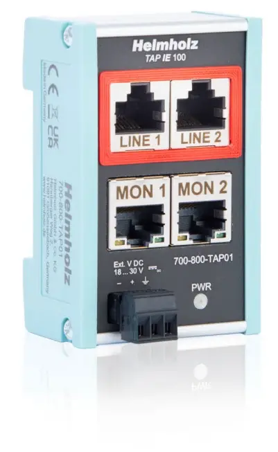 Helmholz TAP IE 100 Ethernet Test Access Point