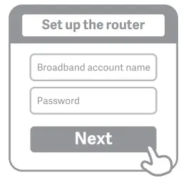 Set up the network connection