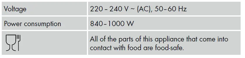 SILVERCREST STLE 1000 A1 Long-Slot Toaster-fig-3