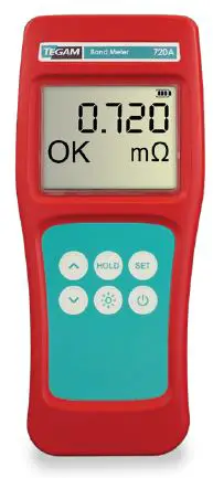 Tegam 700 Series Handheld Bond Meter 720a User Guide