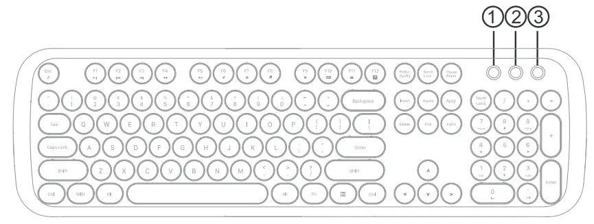 iGear iG 1115 KeyBee Limited Edition Wireless Keyboard - fig1