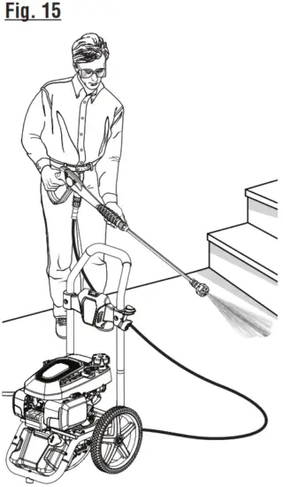 RYOBI RY803023 3100 PSI Pressure Gas Washer - Fig 15