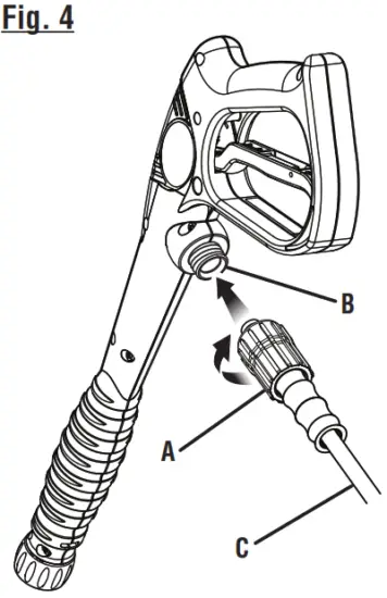 RYOBI RY803023 3100 PSI Pressure Gas Washer - Fig 4
