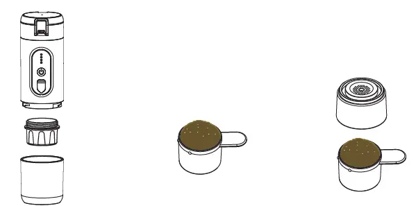 Caffe2go 050121 Portable Coffee Maker fig 3