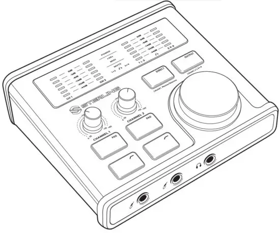 STERLING Audio Harmony H224 USB Audio Interface