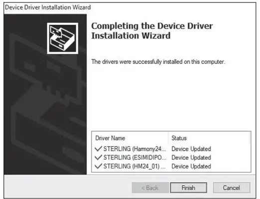 STERLING Audio Harmony H224 USB Audio Interface - fig9