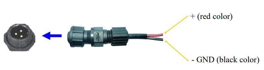 NOVUS NV IR60 LED Illuminator - power supply