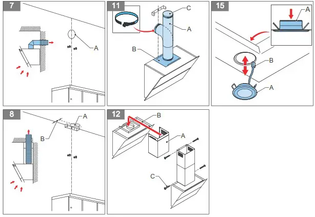 INVENTUM AKD9015GTZ Wall Mount Cooker Hood - overview 5