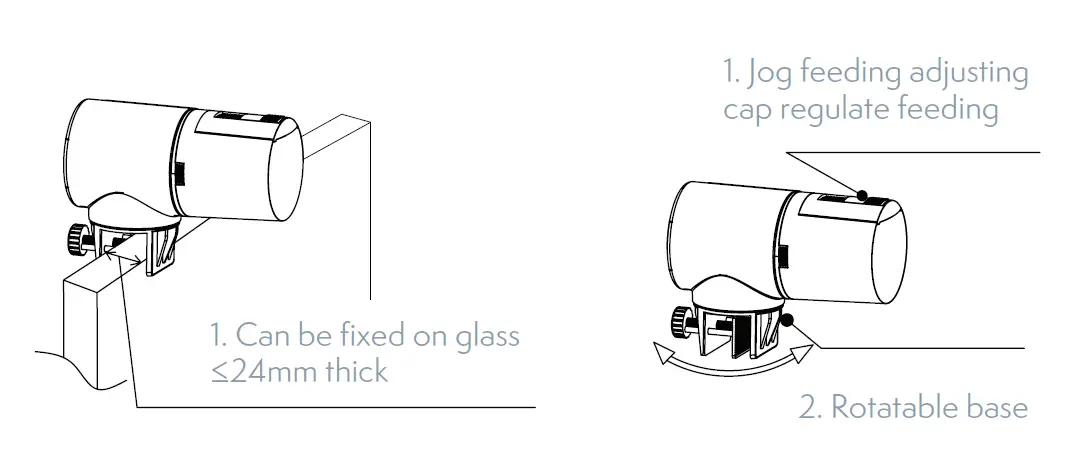 TESLA TSL-PC-059DW Smart Fish Feeder 3