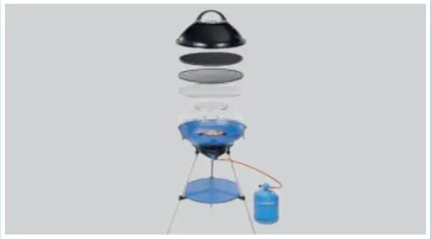 CAMPINGAZ 2000025701 All-In-One Portable Camping BBQ Grill - fig 10