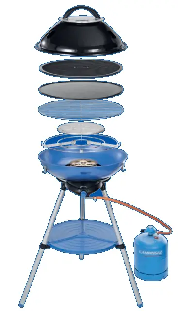 CAMPINGAZ 2000025701 All-In-One Portable Camping BBQ Grill