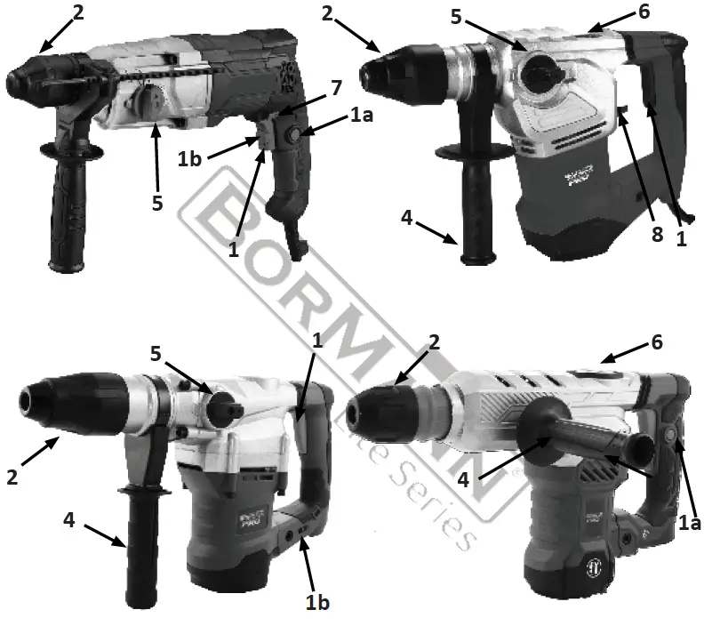 BORMANN-BPH3030-Electric-Hammers-FIG1