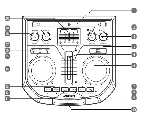 MEDION X64060 Life Party Speaker 1
