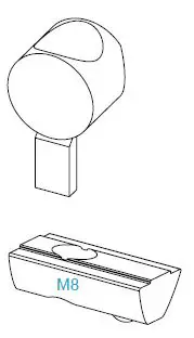 MONSTER Hotas Rail Mount Joystick 16