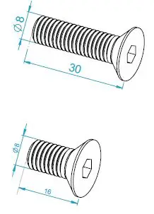 MONSTER Hotas Rail Mount Joystick 17