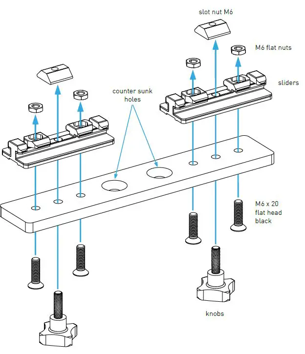 MONSTER Hotas Rail Mount Joystick 21