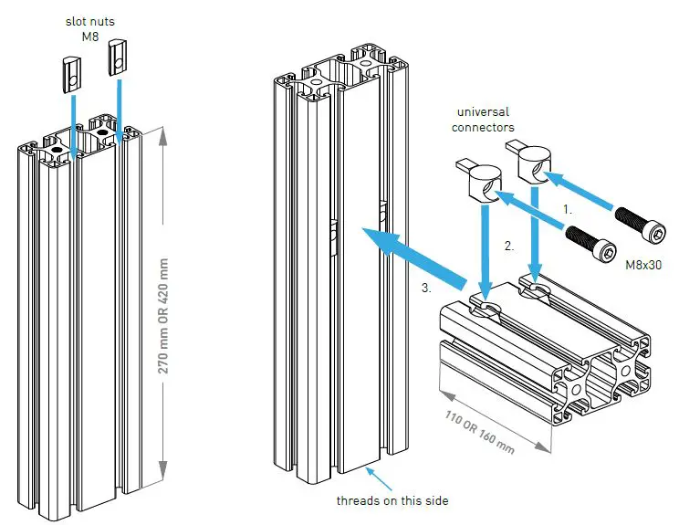 MONSTER Hotas Rail Mount Joystick 23