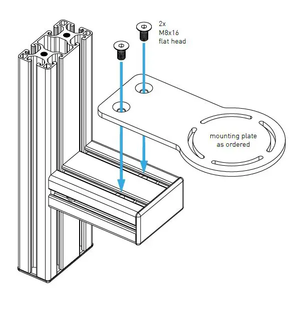 MONSTER Hotas Rail Mount Joystick 26