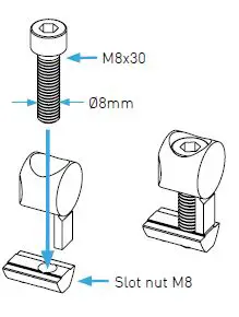 MONSTER Hotas Rail Mount Joystick 4