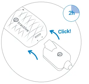 tractive 903527 GPS Tracker Cat Dark Blue 1