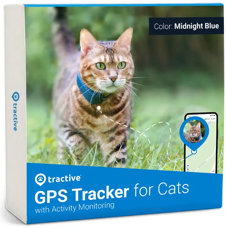 tractive 903527 GPS Tracker Cat Dark Blue